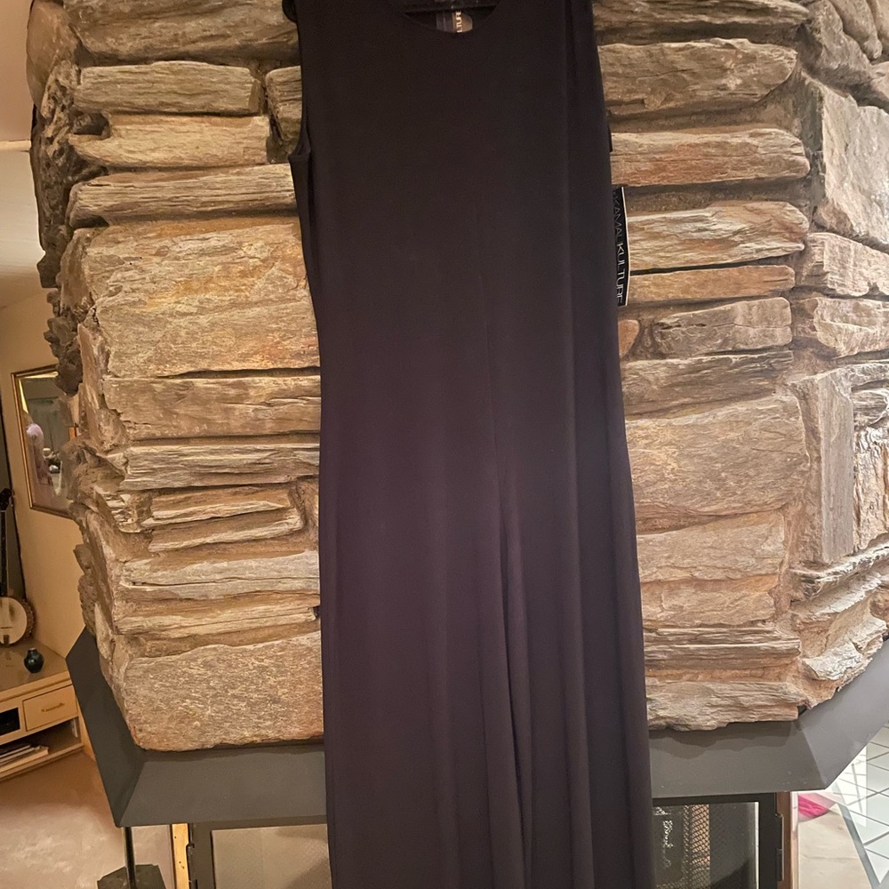 Norma Kamali KamaliKulture Black Jumpsuit NWT XL